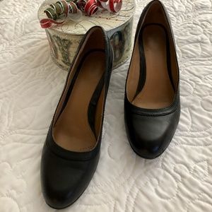 Clark’s Artisan Black Leather Pump 15190 Sz 8